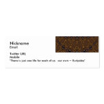 Euripides Flirt Card business cards