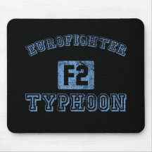 Eurofighter Typhoon - BLUE Mousepad