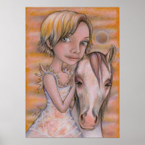 Europa and Snowflake Print