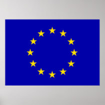 Europa Flag Print