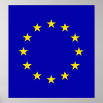 Europa High quality Flag Posters