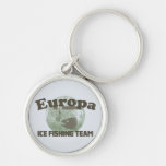 Europa Ice Fishing Team Key Chain