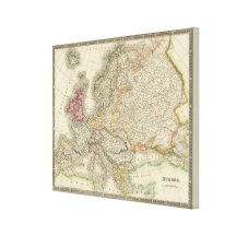 Europe 10 stretched canvas prints