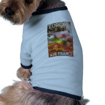 Europe Air France Doggie Tee
