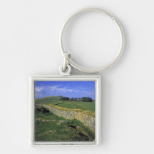 Europe, England, Hadrian's Wall. The stones of Keychain