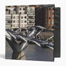 Europe,ENGLAND, London: View of the Millenium Vinyl Binders