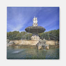 Europe, France, Aix-en-Provence. Fontaine de Magnet