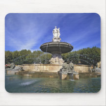 Europe, France, Aix-en-Provence. Fontaine de Mousepads
