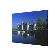 Europe, France, Loire Valley. Chateau Chambord Canvas Prints
