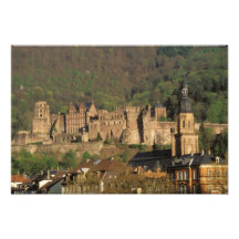 Europe, Germany, Heidelberg. Castle Photograph