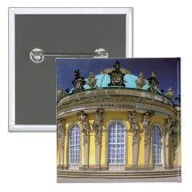 Europe, Germany, Potsdam. Park Sanssouci, 2 Pinback Buttons