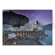 Europe, Italy, Campania (Amalfi Coast) Atrani: Greeting Card