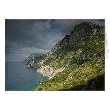 Europe, Italy, Campania (Amalfi Coast) Positano: Card