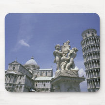 Europe, Italy, Pisa, Leaning Tower of Pisa Mousepads