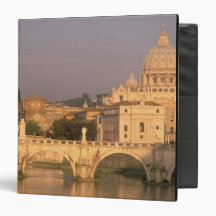 Europe, Italy, Rome, The Vatican. Basilica San Vinyl Binder
