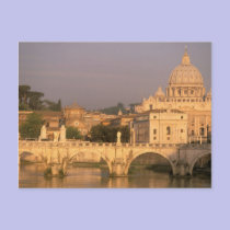 Europe, Italy, Rome, The Vatican. Basilica San postcards