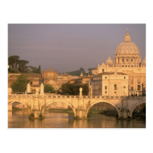 Europe, Italy, Rome, The Vatican. Basilica San Postcards
