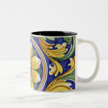 Europe, Italy, Sicily, Taormina. Traditional 4 Coffee Mug