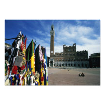 Europe, Italy, Tuscany, Siena. Piazza del Photo