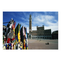 Europe, Italy, Tuscany, Siena. Piazza del
