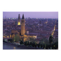 Europe, Italy, Verona, View from the Castel S.