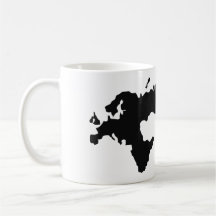 europe map mugs