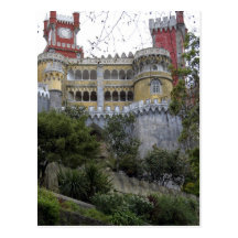 Europe, Portugal, Sintra. The Pena National 3 Post Cards