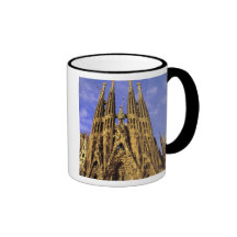 Europe, Spain, Barcelona, Sagrada Familia Mugs