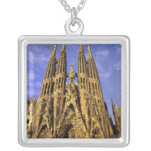 Europe, Spain, Barcelona, Sagrada Familia Necklace
