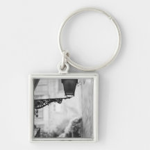 Europe, Spain, Mallorca. Street lamps, Palma Key Chain
