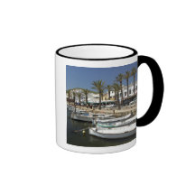 Europe, Spain, Minorca (aka Menorca). Fishing Mugs
