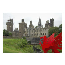 Europe, Wales, Cardiff. Cardiff Castle. Welsh 2