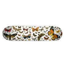 European Butterfly Collage Skateboards