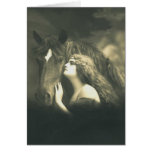European Equine Photo Art 2 Greeting Card