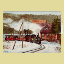 European Steam Train cards