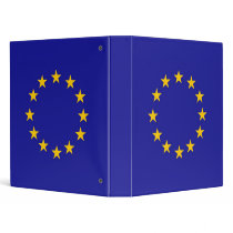 European Union Flag Binder