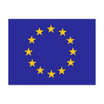 European Union Flag Postcards