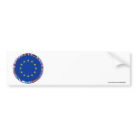 European Union Flags  Bumper Sticker