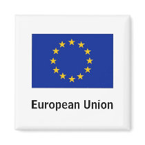 European Union fridge magnet