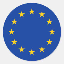 European Union Stars Stickers