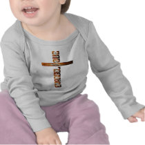 Evangélique en croix aspect braise shirts