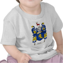 EVANS FAMILY CREST -  EVANS COAT OF ARMS TEES