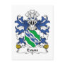 Evans Family Crest Post Cards