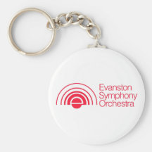 Evanston Symphony Orchestra Keychain