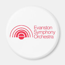 Evanston Symphony Orchestra Refrigerator Magnets