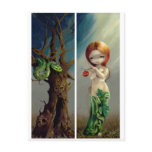 "Eve and the Tree of Knowledge" Postcard