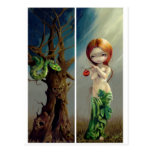 "Eve and the Tree of Knowledge" Postcard