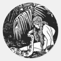 Eve In The Garden Stickers