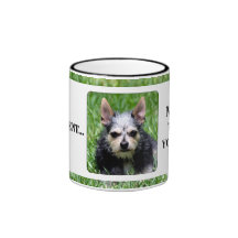 Even my dog knows you suck mugs