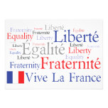Événement orienté français - amitié américaine fra invitation personnalisable